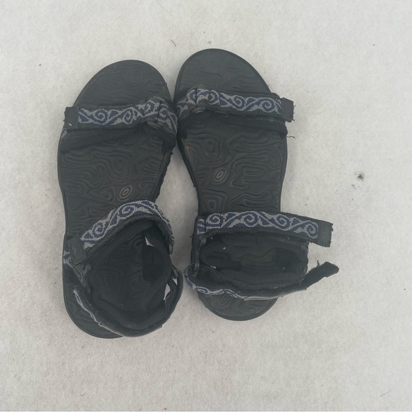 MAUI and Sons Women’s Hana Thick Strap Sandals Black/Blue size: 7 - Picture 2 of 10